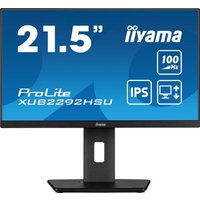 iiyama Prolite XUB2292HSU-B6 21.5" IPS Full HD 100Hz Height Adjustable Monitor with Built-In-Speakers