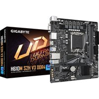 Gigabyte H610M S2H V3 mATX LGA1700 Board - 64GB DDR4, Smart Fan 6, Hybrid Cores Opt, GbE LAN, NVMe M.2