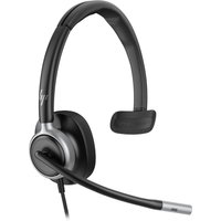 Poly Mission 615 Wired On-Ear AI Noise Reduction Headset - Black
