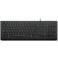 Lenovo Essential Wired QWERTY UK English Layout Keyboard Black