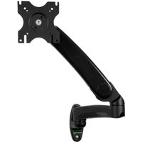 StarTech Up to 34" Gas Spring Full Motion Wall Mount Single Monitor Arm - Black