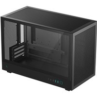DeepCool CH260 Tempered Glass MicroATX Gaming PC Case - Black