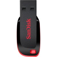 SanDisk Cruzer Blade 64GB USB Flash Drive - Type-A 2.0, Black, Mac & Linux Compatible