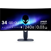 Dell Alienware AW3425DW 34" QD-OLED UWQHD 240Hz Freesync G-Sync Compatible Curved Gaming Monitor