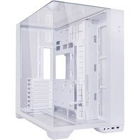 Lian Li O11 Vision Compact Tempered Glass Mid Tower Gaming PC Case - White