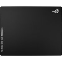 ASUS ROG Moonstone Ace L Tempered Glass Gaming Mouse Pad - Black