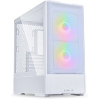Lian Li Lancool 207RW Tempered Glass Mid Tower Gaming PC Case - White