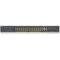 Zyxel GS192048HPV2-GB0101F 48 Port Gigabit Smart Managed Switch w/ SFP, PoE+ | GS1920v2 Series