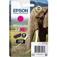 Epson 24XL Magenta Claria HD Ink Cartridge - Save Up to 25% on High Volume Printing Costs