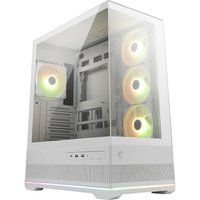 MSI MAG PANO 110R PZ ARGB Tempered Glass Mid Tower Gaming PC Case - White