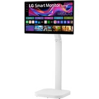 LG 32U889SA-W 32" IPS Ultra HD 4K Smart Touch Display Height Adjustable Smart Swing Monitor and Speakers