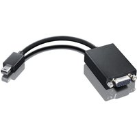 Lenovo 0A36536 Mini DisplayPort to VGA Adapter - Projector Monitor Compatible Up to 1920x1200