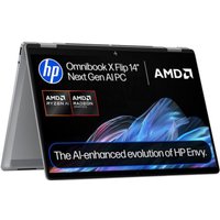HP OmniBook X Flip 14-fk0002na Hybrid AMD Ryzen AI 7 350 16GB RAM 1TB SSD 14" Touchscreen Windows 11 Home 2-in-1 Copilot+ Laptop