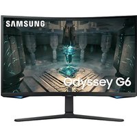Samsung S32BG650 Odyssey G6 32" Curved QHD 240Hz Monitor - QHD Resolution, 240Hz Refresh Rate, 1ms Response Time - Gaming Monitors