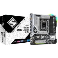 Asrock B760M STEEL LEGEND WIFI Intel B760 DDR5 Micro-ATX LGA-1700 Motherboard