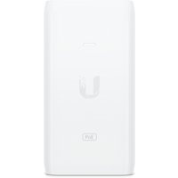 Ubiquiti U-POE-AF Gigabit Ethernet 48V PoE Adapter - White
