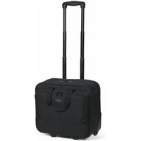 DICOTA Laptop Roller Top Traveller Eco BASE Trolley Bag - Black