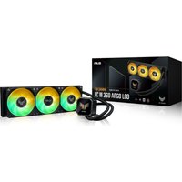 ASUS TUF Gaming LC III 360 ARGB LCD 360mm AIO Liquid CPU Cooler - Black