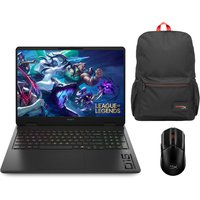 HP OMEN Gaming 16-ap0300na CA1F2EA AMD Ryzen 9 8940HX 24GB RAM 1TB SSD RTX 5060 16" Windows 11 Home Laptop + HyperX Pulsefire Haste 2 Core Wireless Black Mouse & HyperX Delta Backpack
