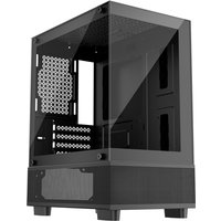 1st Player MIKU Mi2-A Tempered Glass Mid Tower Gaming Case - Black