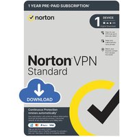 Norton VPN Standard - 1 User, 1 Device, 1-Year Enrollment Digital Key