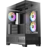 Antec CX700 ARGB Tempered Glass Mid Tower Gaming PC Case - Black