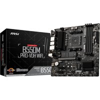 MSI B550M PRO-VDH AM4 Micro ATX Motherboard - Flash BIOS, Audio Boost, Thick Copper PCB