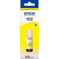 Epson 102 Yellow Ink Bottle C13T03R440 | Up to 6000 Pages | Save 90% | Easy Refill | Genuine Epson