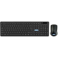 Origin Storage Full Size Wireless Keyboard and Mouse Combo - Black