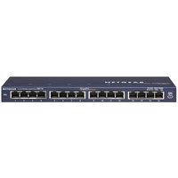 NETGEAR ProSafe GS116UK 16 Ports Gigabit Ethernet Switch, 10/100/1000 Mbps, Network Layer 2, 802.1p Priority