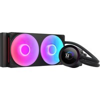 NZXT KRAKEN Plus ARGB 240mm Intel/AMD AIO Liquid Cooler w/ 1.54" LCD - Black