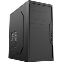CiT Work Mini Tower Micro-ATX Desktop PC Case - Black