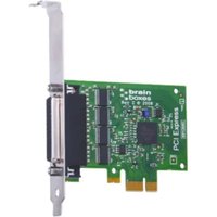 Brainboxes 4 X Serial Card Rs232 PCIE 4Z50H03287 - Green