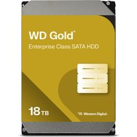 WD181KRYZ Western Digital Gold 18TB 7200rpm Internal HDD - Enhanced Reliability & Performance Up to 550TB/Yr