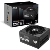 ASUS TUF Gaming 1200W Gold PSU - 80 Plus Gold, ATX 3.0, Dual Ball Fan Bearings, 105°C Capacitors