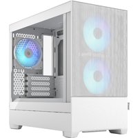 Fractal Design Pop Mini Air RGB White microATX Mini Tower Tempered Glass PC Case