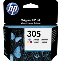 HP 3YM60AE Tri-Color Ink Cartridge, Ideal for Home & Small Office, Prints 100 Pages Vibrant Colour Documents & Photos