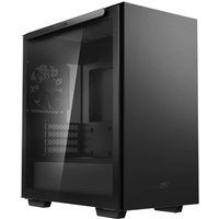 DeepCool MACUBE 110 Micro ATX Gaming PC Case with 1 x Fan - Black