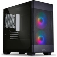 LIAN LI Lancool 205M Mesh Black ATX Midi Tempered Glass Case