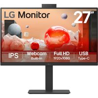 LG 27BA850-B.AEK 27" IPS Full HD 100Hz Height Adjustable Built in Speakers & Webcam USB-C Monitor