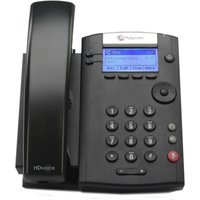 Poly VVX201 2-line Desktop VoIP Phone With Dual 10/100 Ethernet Ports PoE Only Without Power Supply