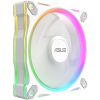 ASUS Prime MR120 ARGB 120mm Reverse PC Fan - White
