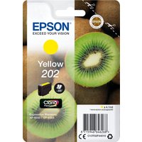 Epson 202 Claria Premium Yellow Ink - Save on Printing Costs | High-Quality Photos | Epson Printer Ink Cartridge
