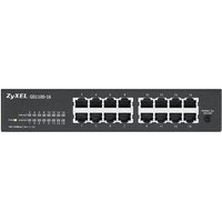 Zyxel GS1100-16-GB0103F Rack Mountable Network Switch | Plug & Play Gigabit | Whisper Quiet | Energy Efficient