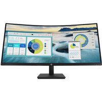 Refurbished HP P34hc G4 34" 21:9 Curved WQHD LED Height Adjustable Monitor with Speakers