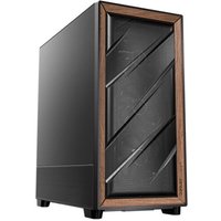 Antec Flux SE Wood Sound Dampened Mid Tower Gaming PC Case - Black