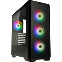 Kolink Unity Solar ARGB Mesh Mid Tower Case - Black