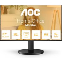 Refurbished - AOC 27B3CF2 27" IPS Full HD 100Hz 4ms Height Adjustable Monitor with Speakers
