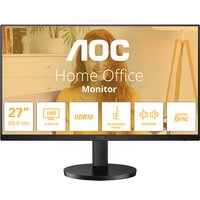 AOC U27B3AF 27" 4K Ultra HD IPS Monitor with HDR10, Built-in Speakers & Ergonomic Adjustability - Pro-Level Comfort