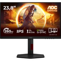 AOC AGON 24G4ZR 23.8" Full HD Fast IPS 260Hz 0.3ms G-Sync Height Adjustable Gaming Monitor